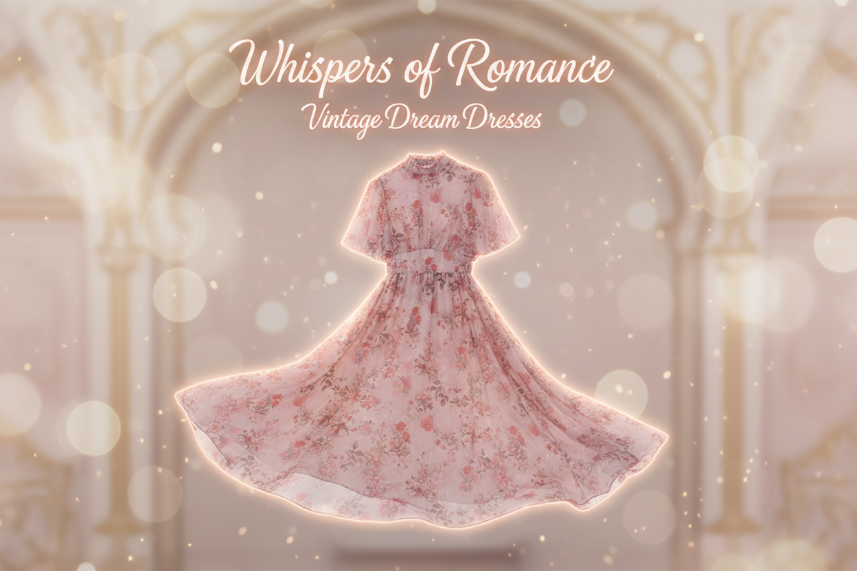 Romantisk banner för Drömmig klänning